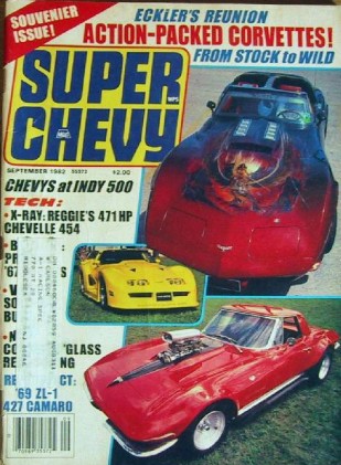 SUPER CHEVY 1982 SEPT - VETTE Spcl, ZL-1, PACE CAR*